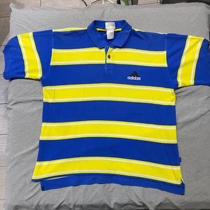 Vintage Addidas striped shirt